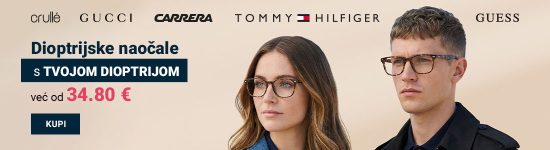 Korekcijska očala od 34.80€